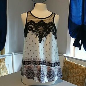 Maurices floral lace camisole  top